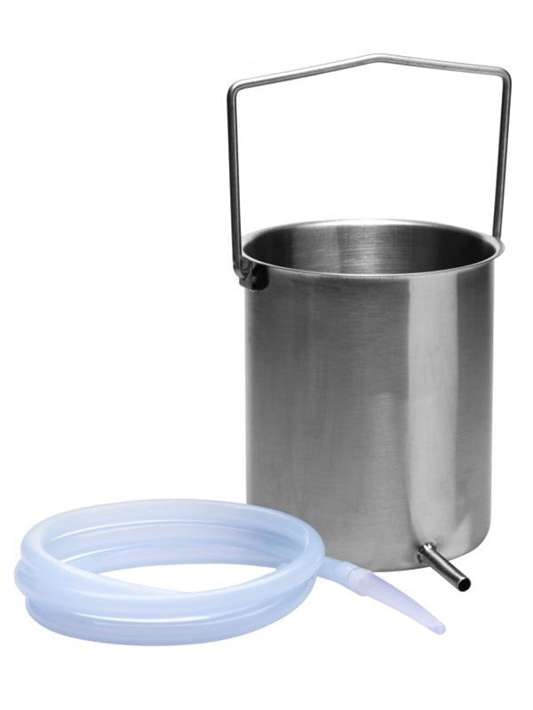 Premium Enema Bucket Kit With Silicone Hose by XR Brands Default Title Enemas and Douches