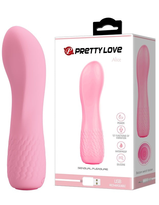 Pretty Love Alice Sensual Pleasure Rechargeable Vibrator Waterproof Vibrators