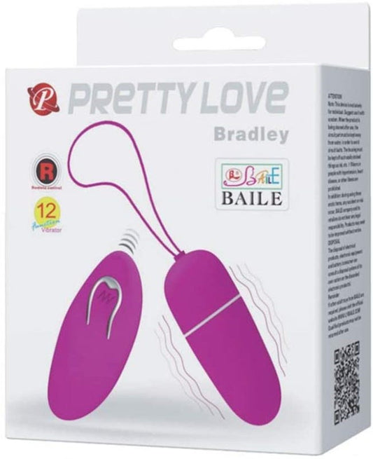 Pretty Love Bradley Remote Control Egg - Remote Control Vibrators