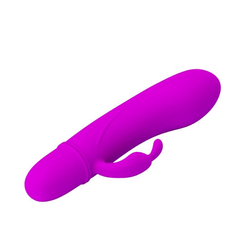 Pretty Love Caesar Mini Vibrator with Clit Tickler - Clit Ticklers and Pulsators