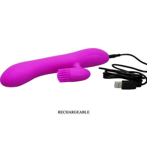 Pretty Love Elton Clit Tickler and G-Spot Vibrator - Clit Ticklers and Pulsators