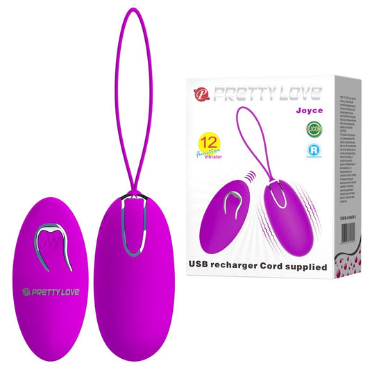 Pretty Love Joyce Wireless Vibrating Egg - Personal Massagers