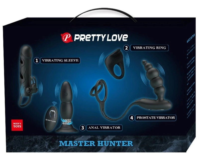 Pretty Love Master Hunter 4-piece Kit Sex Kits