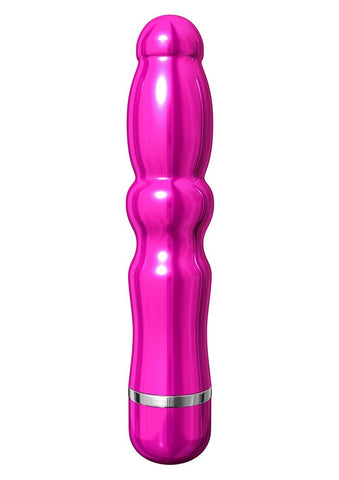 Pipedream Pure Aluminium G Spot Vibrator Pink Large - G-Spot Vibrators