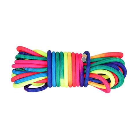 BDStyle Rainbow Bondage Rope - Soft, Strong, and Hypoallergenic - Cuffs and Restraints