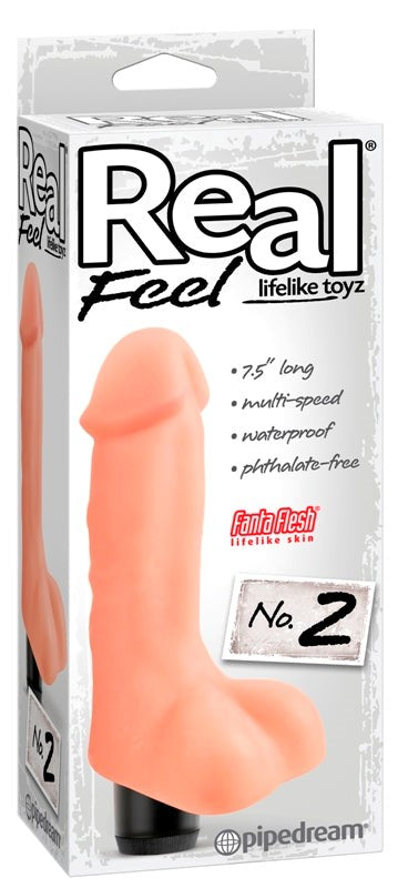 Real Feel Lifelike Toyz No. 2 Flesh Realistic Dildos