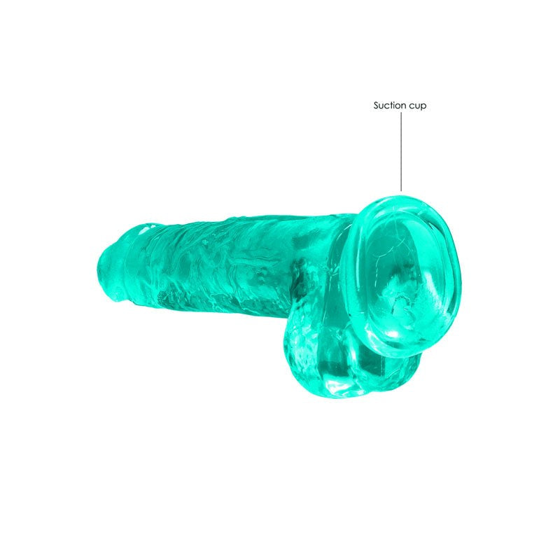 REALROCK 8 Inch Realistic Dildo With Balls Realistic Dildos