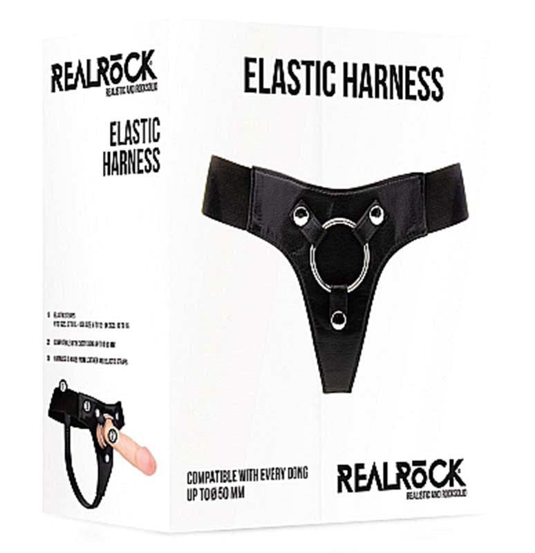 Realrock Elastic Harness Strap On Sextoys