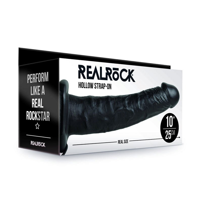 REALROCK Hollow Strap-on - 24.5 cm Realistic Dildos