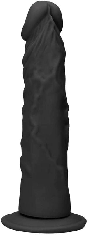 Realrock Skin Dildo Black Realistic Dildos