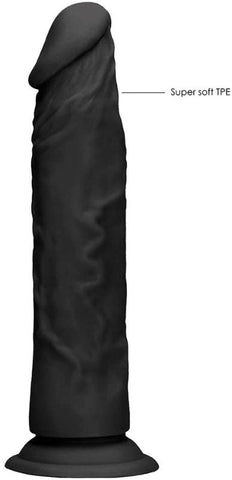 Realrock Skin Dildo Black - Realistic Dildos