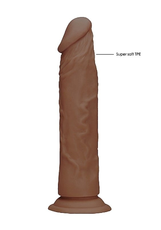 Realrock Skin Dildo Brown Realistic Dildos