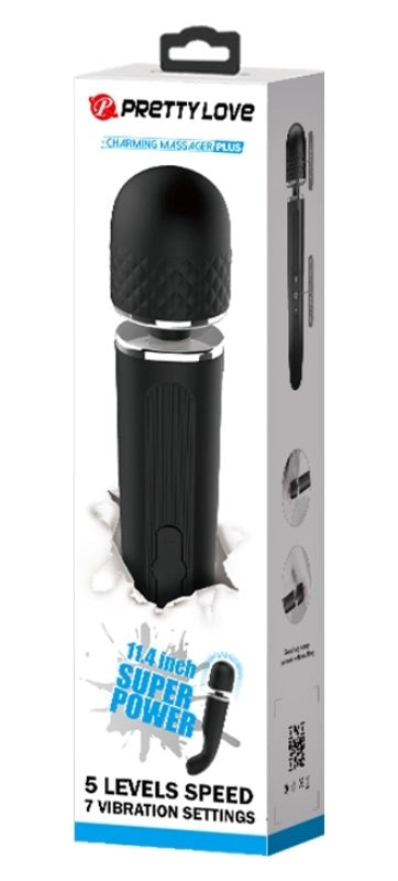 Rechargeable Massager Charming Massager Plus Black - Personal Massagers