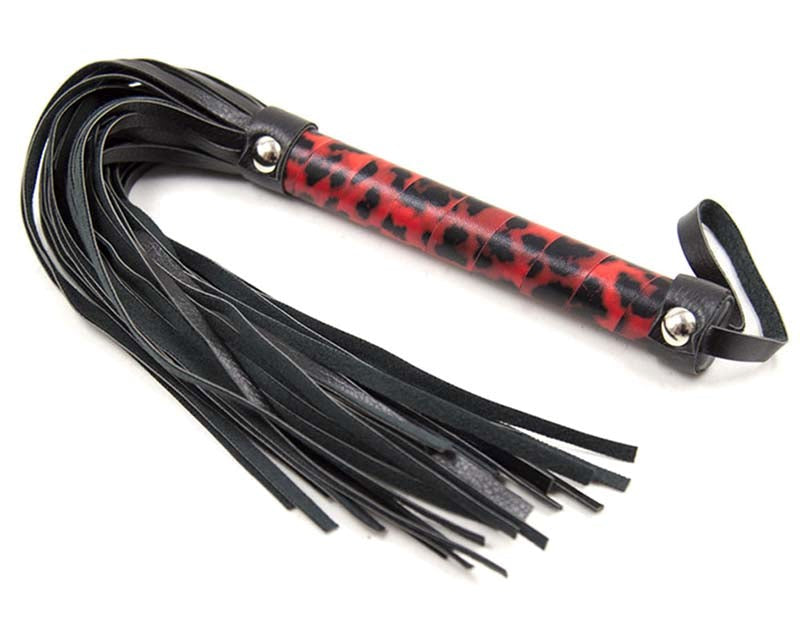 Red Leopard Whip Whips And Crops