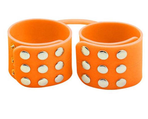Fun Room - Adjustable Silicone Handcuffs for Light Bondage - Cuffs and Restraints
