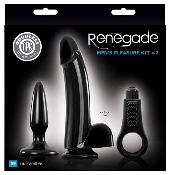 Renegade Mens Pleasure Kit No.2 Black Sex Kits