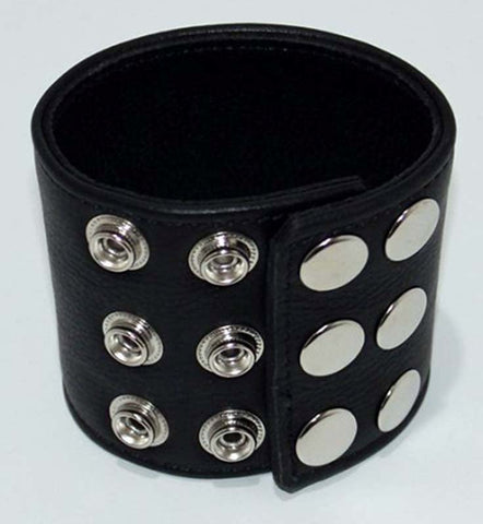 Restrained & Elegant Leather Wrist Band - Cuffs and Restraints
