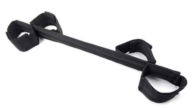 Rigid Bondage Bar with Cuffs Spreaders and Hangers