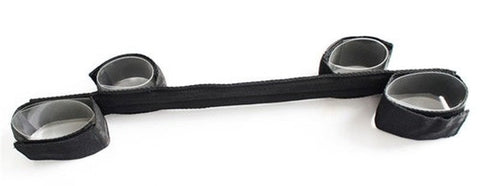 Rigid Bondage Bar with Cuffs - Spreaders and Hangers