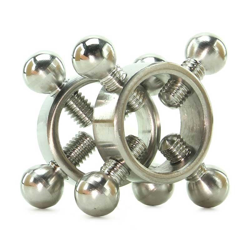 Rings Of Fire Stainless Steel Nipple Press Set Breast and Nipple Toys