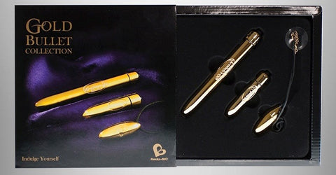 Rocks Off Gold Bullet Collection - Sex Kits