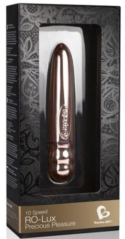 Rocks Off Ro-Lux 7 Speed Vibrator Rose Gold - Waterproof Vibrators