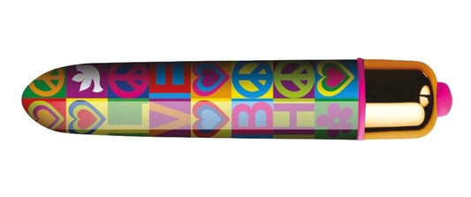 Rocks Off Summer of Love Be My Bo-Ho 90mm Vibrating Bullet - Waterproof Vibrators