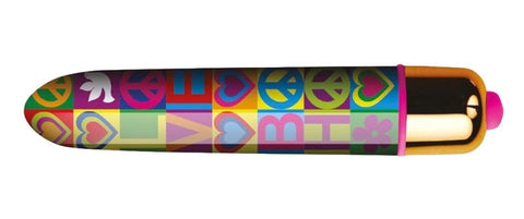 Rocks Off Summer of Love Be My Bo-Ho 90mm Vibrating Bullet - Waterproof Vibrators