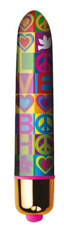 Rocks Off Summer of Love Be My Bo-Ho 90mm Vibrating Bullet - Waterproof Vibrators