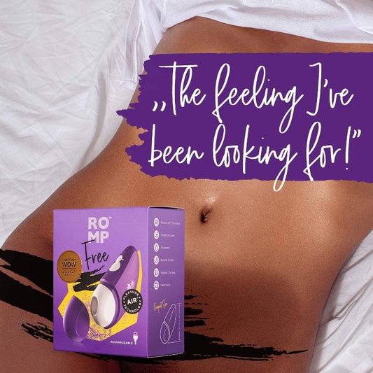 Romp Free Clitoral Stimulator - Clit Ticklers and Pulsators