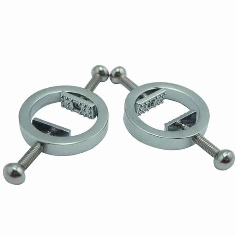 Round Vice Nipple Clamps Breast and Nipple Toys