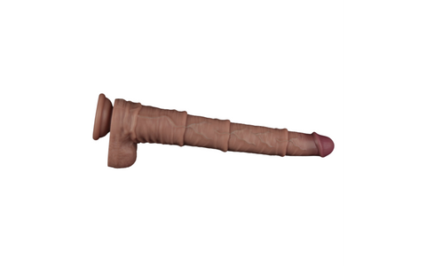 Lovetoy Dual Layered Bendable Realistic Silicone Cock XXL - Realistic Dildos