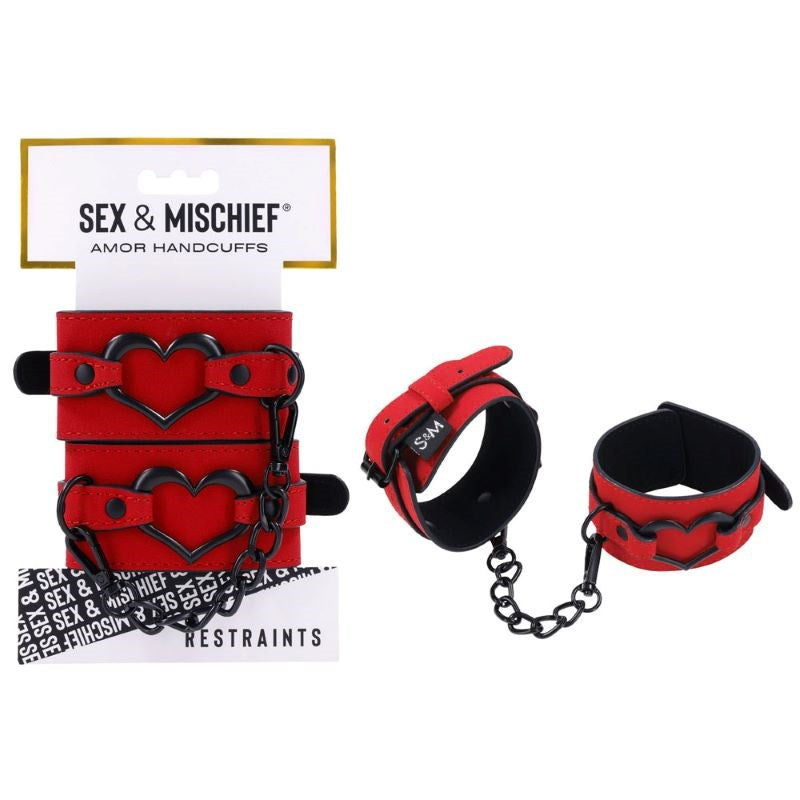 S&M Amor Handcuffs Cuffs and Restraints