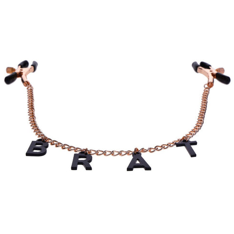 S&M Brat Charmed Nipple Clamps - Nipple and Clit Clamps
