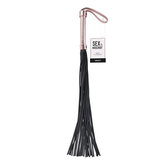 S&M Brat Flogger - Compact, Stylish, and Stingy for Sensual Exploration Whips And Crops