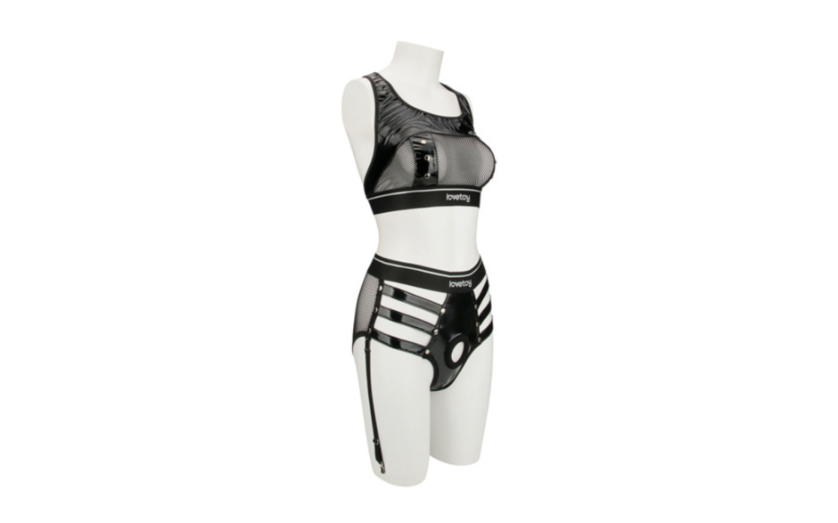 Lovetoy Rebellion Reign Iconic Strap On Harness Set Strap On Sextoys