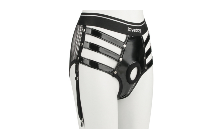 Lovetoy Rebellion Reign Iconic Strap On Harness Set Strap On Sextoys