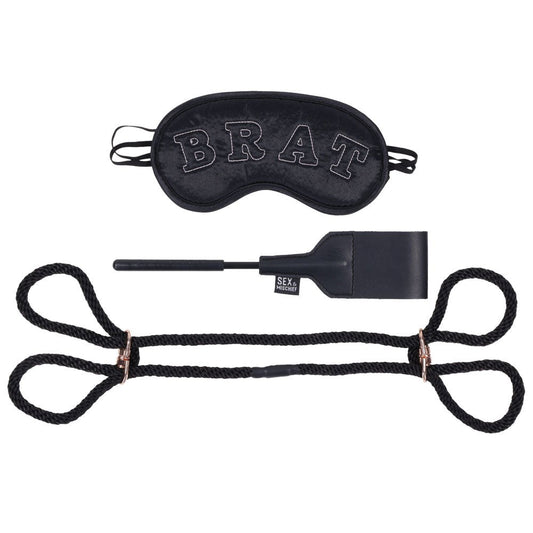 Unleash Thrilling Intimacy with S&M Knotty Brat Pleasure Kit - Bondage Kits