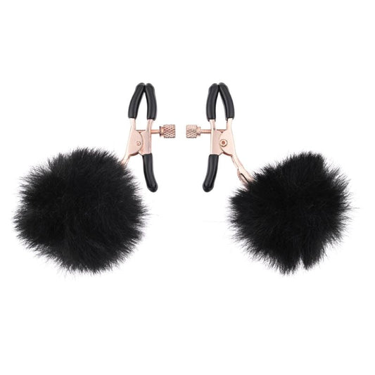 Soft Puff Nipple Clamps for Playful Sensation Play - Nipple and Clit Clamps