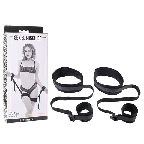Adjustable Pleasure Cuffs for Unforgettable Adventures - Cuffs and Restraints