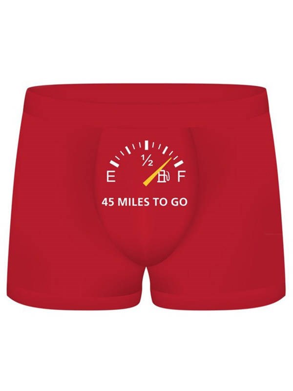 S-Line Funny Boxers 45 Miles To Go Fancy Dress Ups