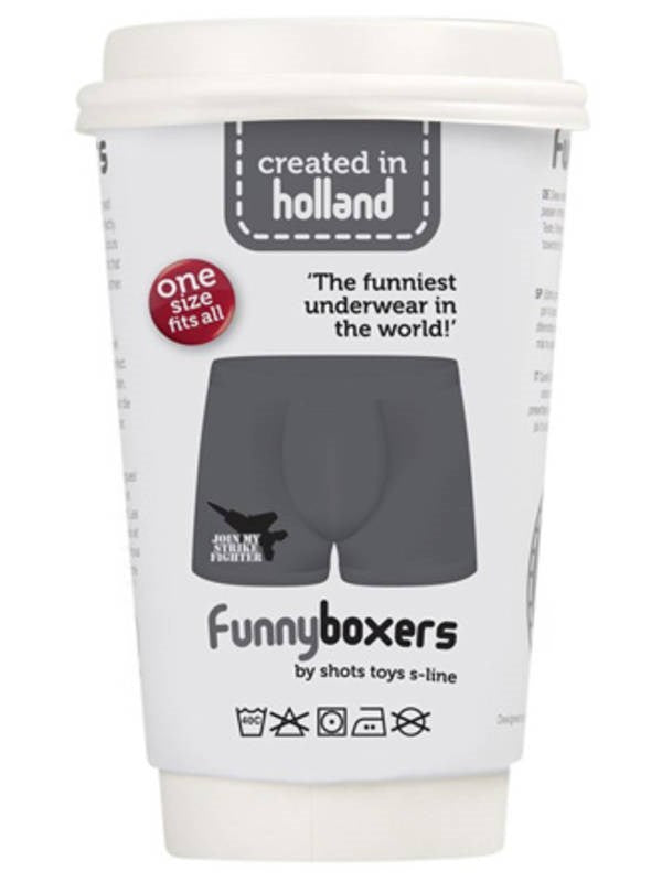 S-Line Funny Boxers Join My Strike Fighter Jocks and G-Strings