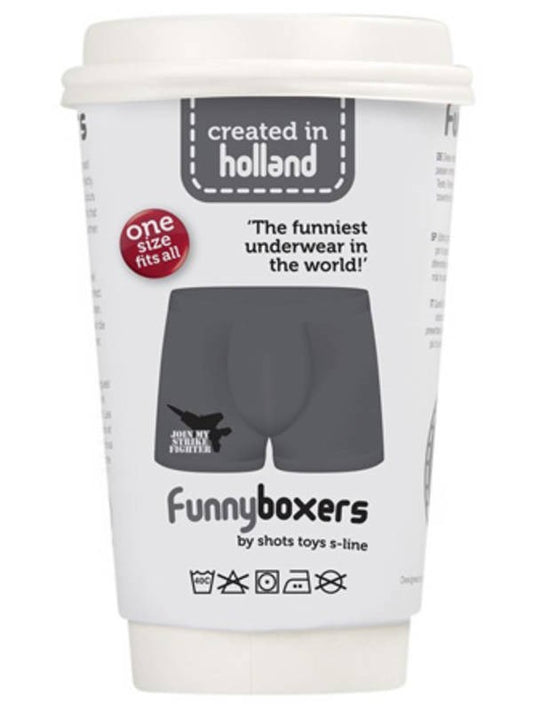 S-Line Funny Boxers Join My Strike Fighter Jocks and G-Strings