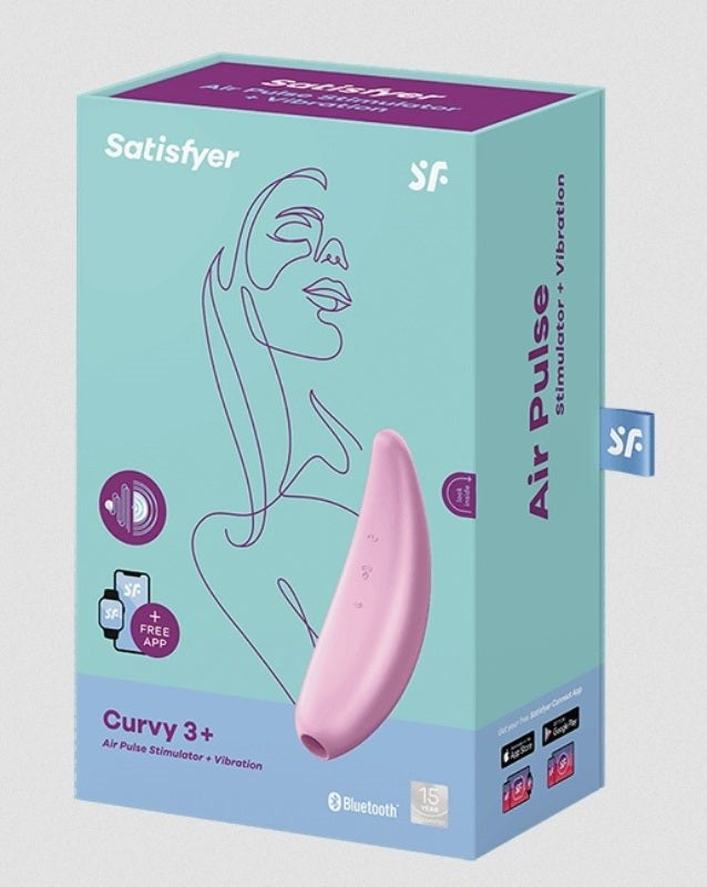 Satisfyer Curvy 3+ Clit Ticklers and Pulsators