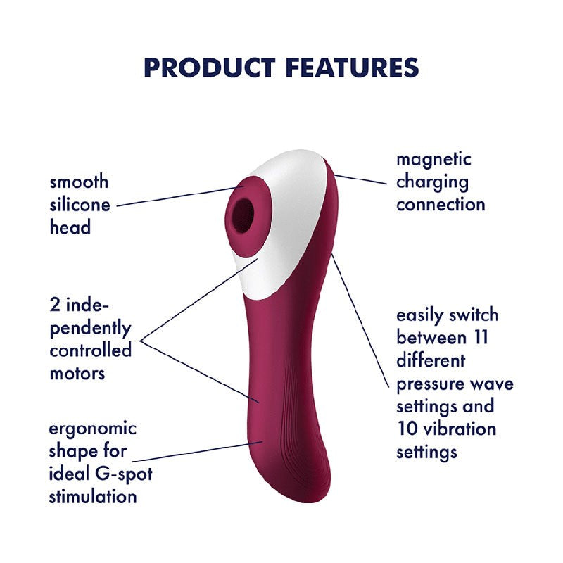 Satisfyer Dual Crush Clit Ticklers and Pulsators