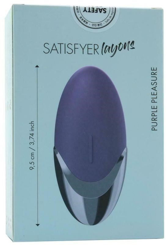 Satisfyer Layon 1 Purple Pleasure Clit Ticklers and Pulsators