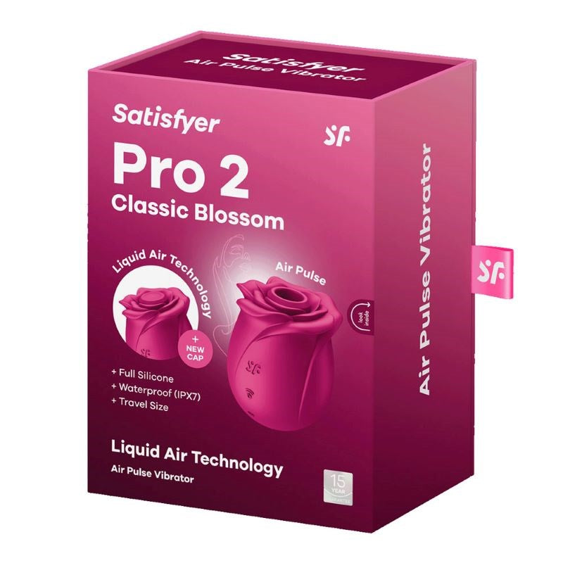 Satisfyer Pro 2 Classic Blossom Clit Ticklers and Pulsators