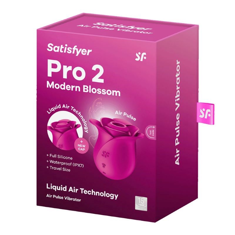 Satisfyer Pro 2 Modern Blossom Clit Ticklers and Pulsators