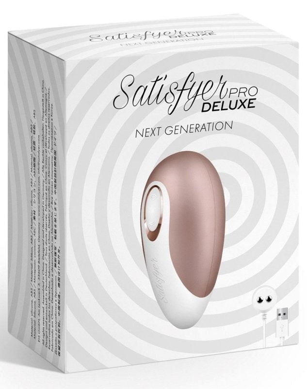 Satisfyer Pro Deluxe Next Generation Clit Ticklers and Pulsators