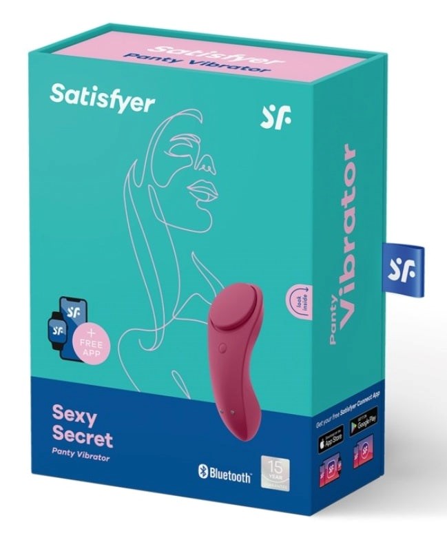 Satisfyer Sexy Secret Panty Vibrator Remote Control Vibrators